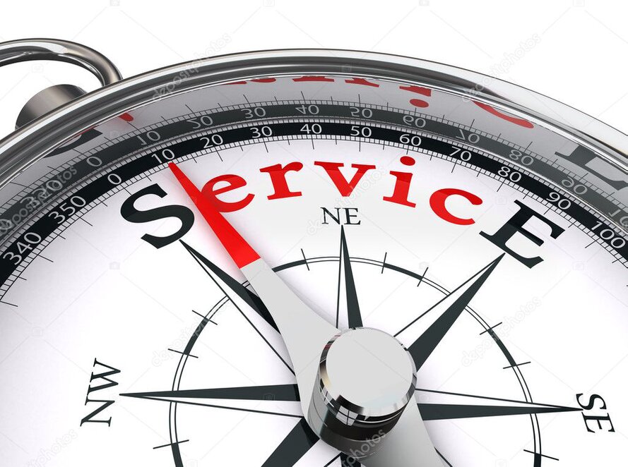 Symbol für Beratung, Service und Support